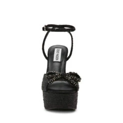 Steve Madden STEPPER BLACK 10 Steve Madden STEPPER BLACK -Steve Madden Store STEVEMADDEN SHOES STEPPER BLACK FRONT SMECOMM