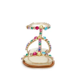 Steve Madden ST LUCIA GOLD MULTI -Steve Madden Store STEVEMADDEN SHOES STLUCIA GOLDMULTI FRONT