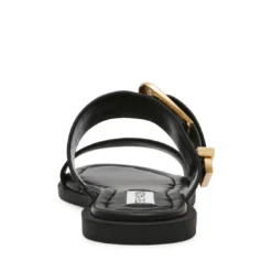 Steve Madden STRIDER BLACK LEATHER 11 Steve Madden STRIDER BLACK LEATHER -Steve Madden Store STEVEMADDEN SHOES STRIDER BLACKLEATHER BACK