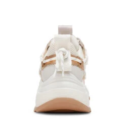 Steve Madden TAZMANIASIL GLD CREAM -Steve Madden Store STEVEMADDEN SHOES TAZMANIA SILVERGOLDCREAM BACK