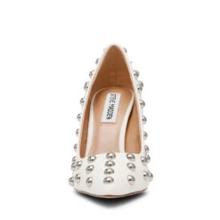 Steve Madden THRIVE-S WHITE W-STUD -Steve Madden Store STEVEMADDEN SHOES THRIVE S WHITEWITHSTUDS FRONT SMECOMM