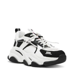 Steve Madden VAULT 2 BLACK WHITE