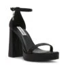 Steve Madden VERONIKA BLACK LEATHER -Steve Madden Store STEVEMADDEN SHOES VERONIKA BLACKLEATHER