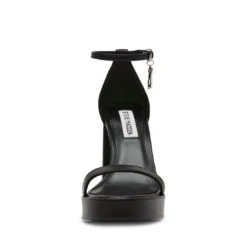 Steve Madden VERONIKA BLACK LEATHER -Steve Madden Store STEVEMADDEN SHOES VERONIKA BLACKLEATHER FRONT