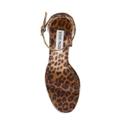 Steve Madden VERONIKA LEOPARD SATIN -Steve Madden Store STEVEMADDEN SHOES VERONIKA LEOPARDSATIN TOP