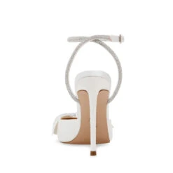 Steve Madden VINCENTIA IVORY SATIN -Steve Madden Store STEVEMADDEN SHOES VINCENTIA IVORYSATIN BACK