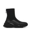 Steve Madden VROOMS BLACK BLACK -Steve Madden Store STEVEMADDEN SHOES VROOMS BLACKBLACK SIDE