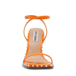 Steve Madden ZELLE ORANGE PATENT -Steve Madden Store STEVEMADDEN SHOES ZELLE ORANGEPATENT FRONT
