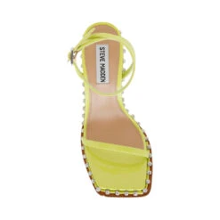 Steve Madden ZELLE YELLOW PATENT -Steve Madden Store STEVEMADDEN SHOES ZELLE YELLOWPATENT TOP