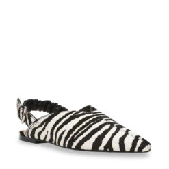 Steve Madden ZETA L BLACK ZEBRA