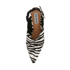 Steve Madden ZETA L BLACK ZEBRA -Steve Madden Store STEVEMADDEN SHOES ZETA L BLACKZEBRA TOP SMECOMM