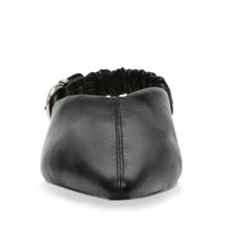 Steve Madden ZETA BLACK LEATHER -Steve Madden Store STEVEMADDEN SHOES ZETA BLACKLEATHER FRONT SMECOMM