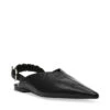 Steve Madden ZETA BLACK LEATHER 1 Steve Madden ZETA BLACK LEATHER -Steve Madden Store STEVEMADDEN SHOES ZETA BLACKLEATHER SMECOMM