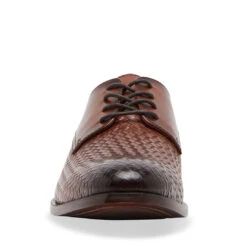 Steve Madden FAIRFAX TAN LEATHER -Steve Madden Store STEVEMADDEN SHOES FAIRFAX TAN FRONT SMECOMM