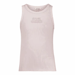 AALIYAH CHAMPAGNE SPARKLE LOGO TANK