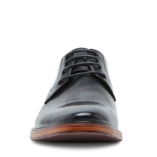 Steve Madden ANSOLLE BLACK LEATHER 5 Steve Madden ANSOLLE BLACK LEATHER - Image 3