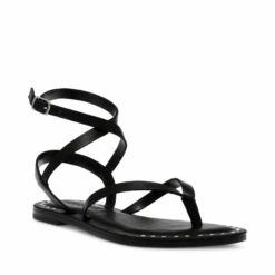 Steve Madden RAINA BLACK LEATHER