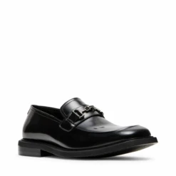 Steve Madden PAULSON-N BLACK LEATHER
