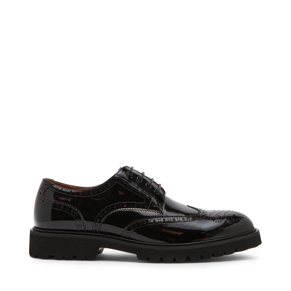 Steve Madden MAYOR-N BLACK LEATHER 4 Steve Madden MAYOR-N BLACK LEATHER - Image 2