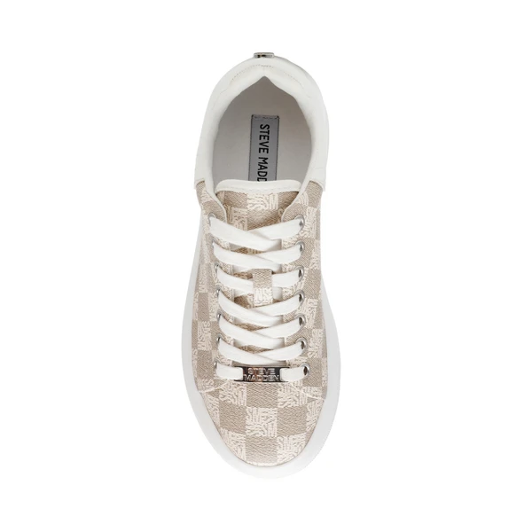 Steve Madden GLIDER LT TAUPE WHITE 6 Steve Madden GLIDER LT TAUPE WHITE - Image 4