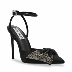 Steve Madden VINCENTIA BLACK SATIN