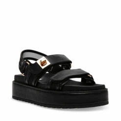 Steve Madden BIGMONA BLACK LEATHER